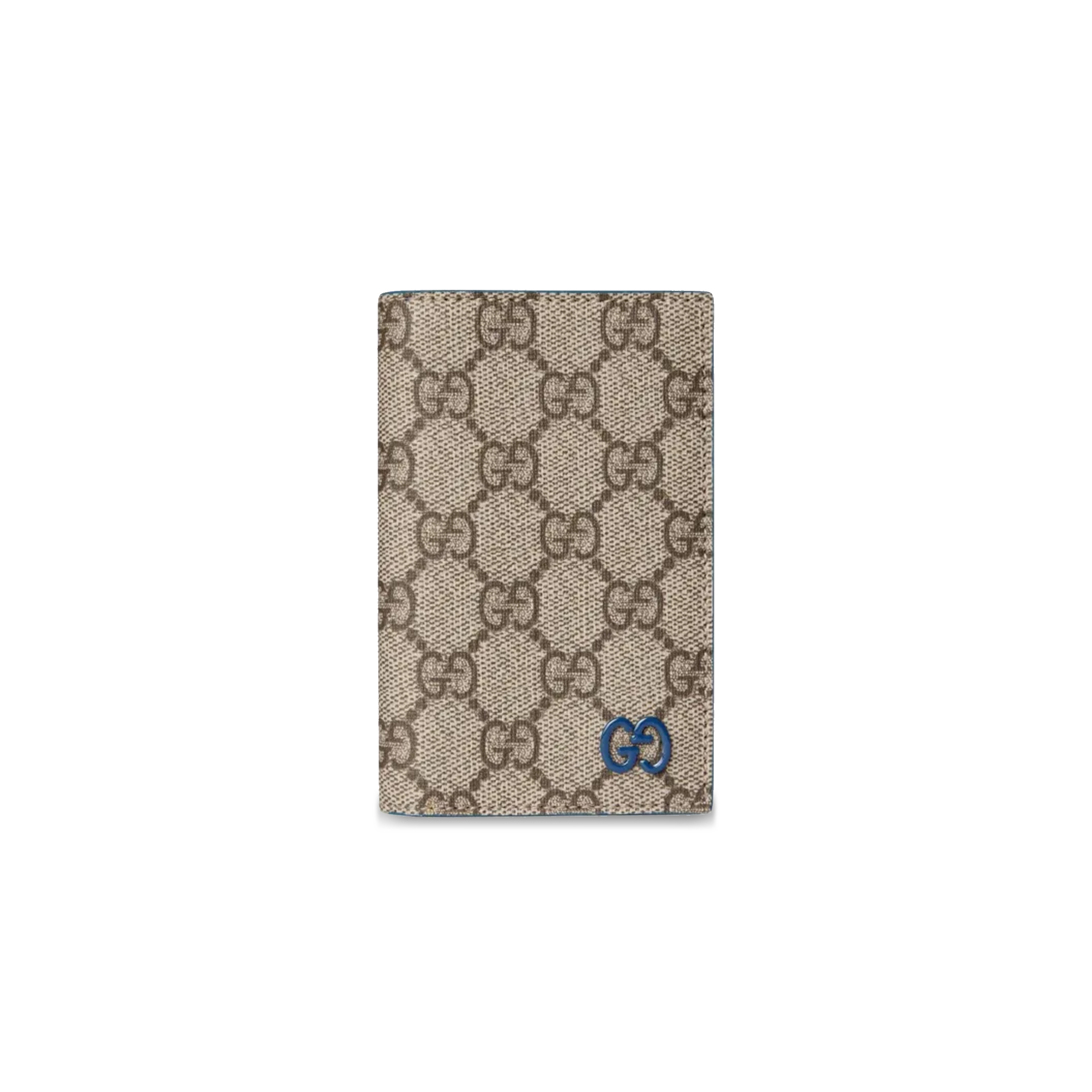 GUCCI BLUE INTERIOR GG LONG CARD CASE 768249 (15*12cm)